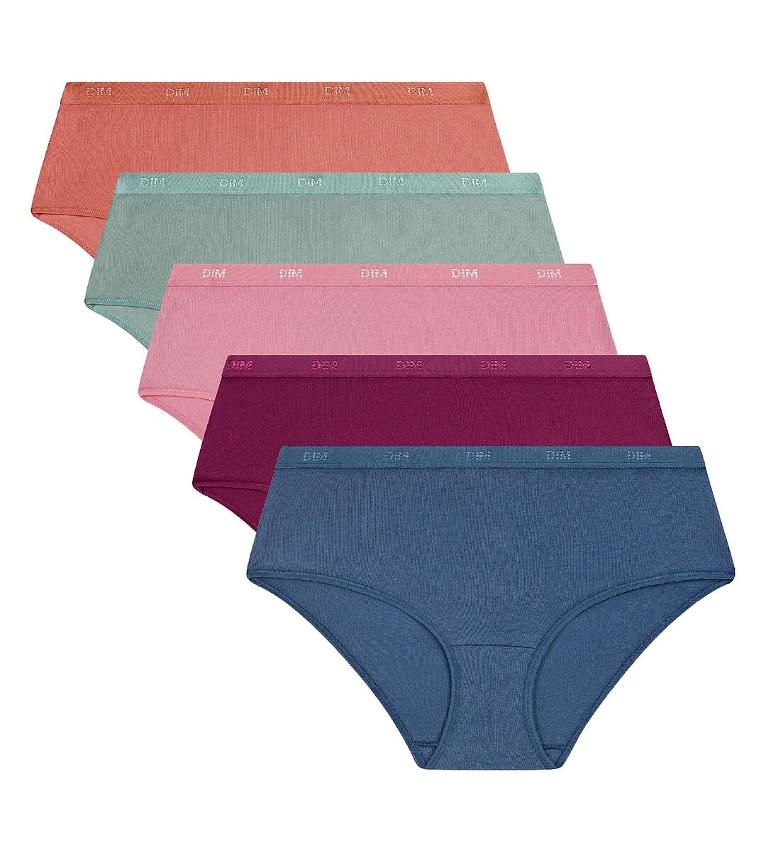 Lot de 5 shorties Les pockets Ecodim, DIM