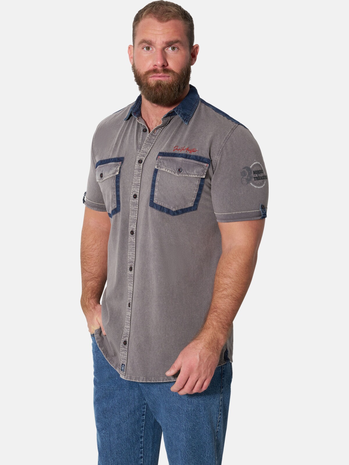 Chemise à manches courtes FJORDGARD, JAN VANDERSTORM