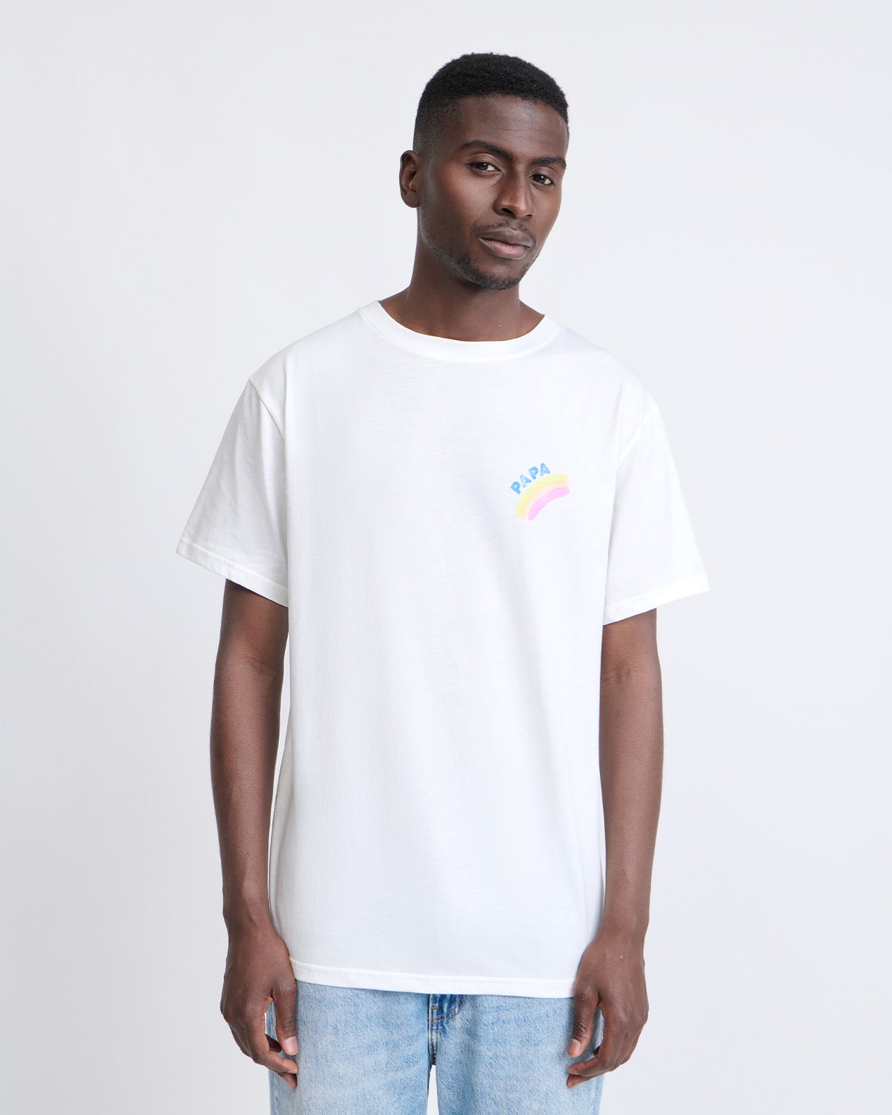 T-shirt Papa rainbow en coton bio, EMOI EMOI