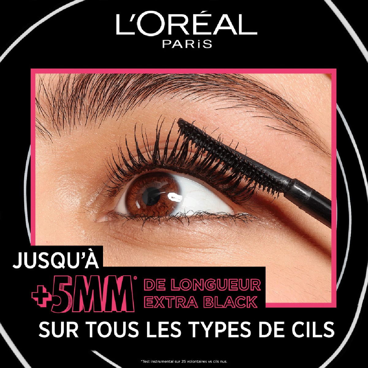 Mascara Lift Extra Black Telescopic, L'OREAL PARIS