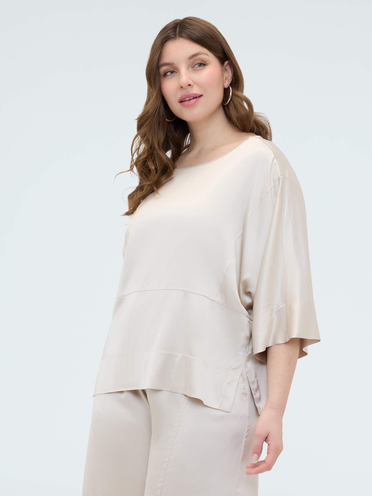 Blouse avec encolure bateau, FIORELLA RUBINO