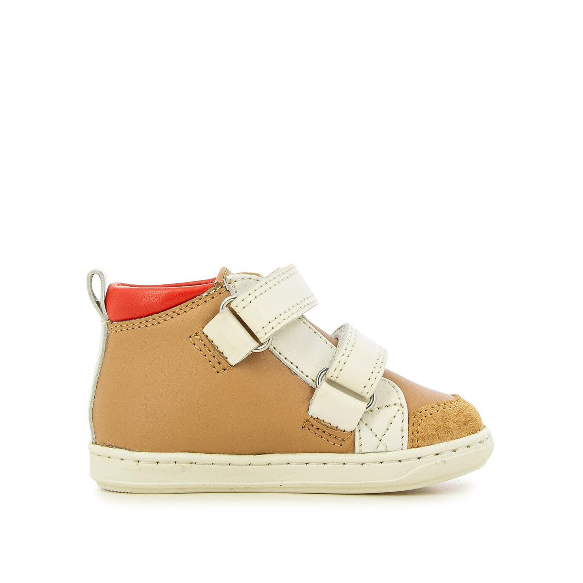 Kids Bouba New Scratch High Top Trainers in Leather