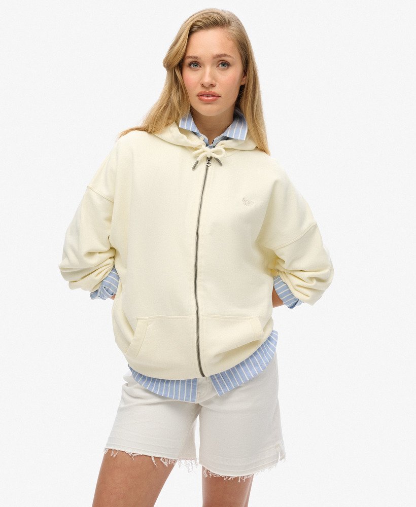 Sweat à capuche zippé Studios, SUPERDRY