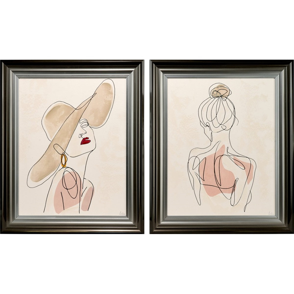 Tableau cadre en bois BOURGEOISE, NOVATREND