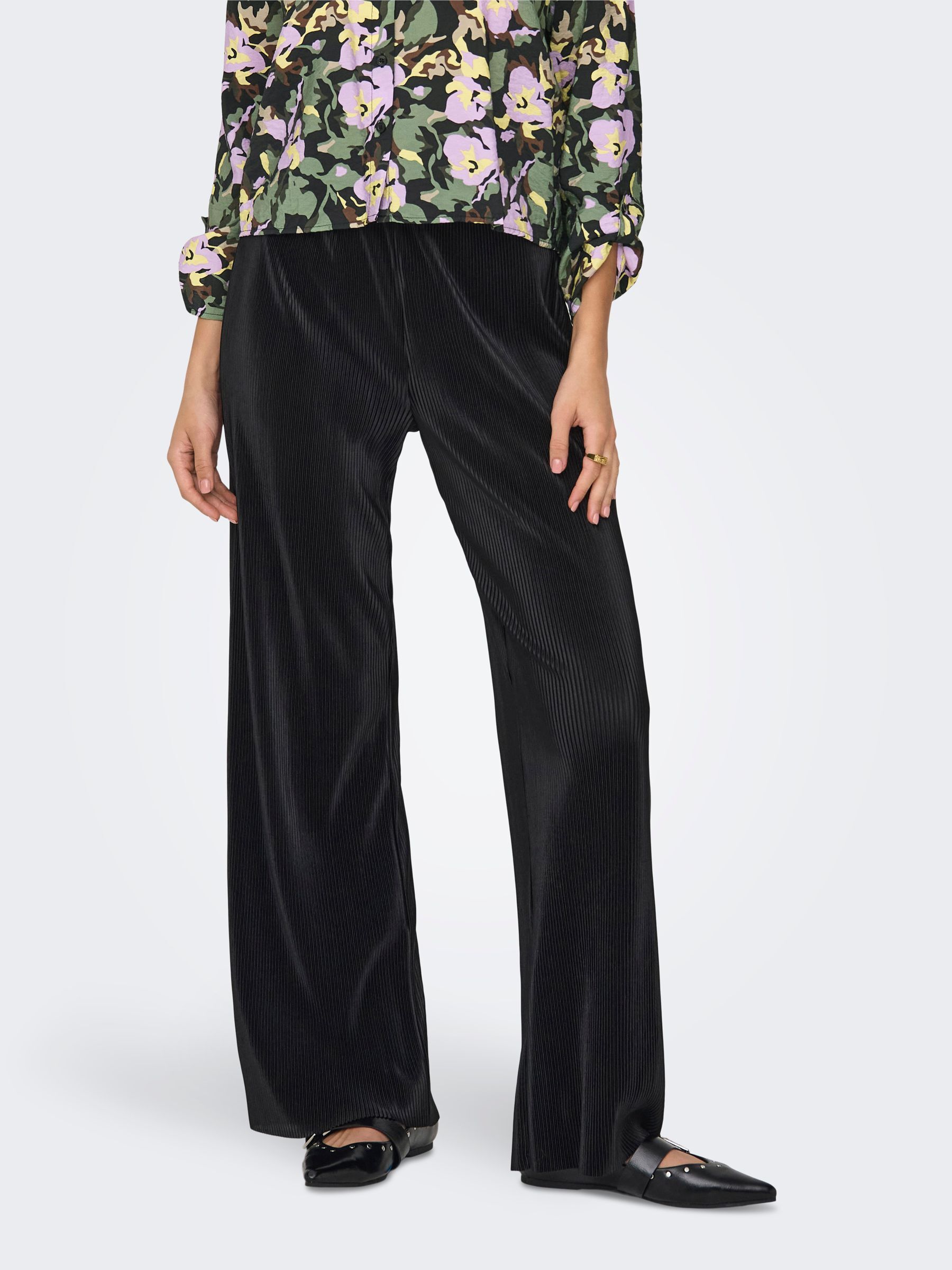 Pantalon À Jambe Large, JDY