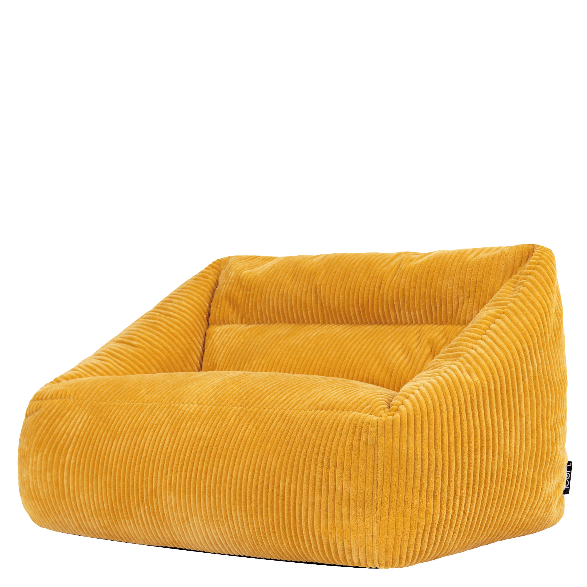 Pouf canapé enfant en velours côtelé Oeko-Tex® - CECILIA, ICON