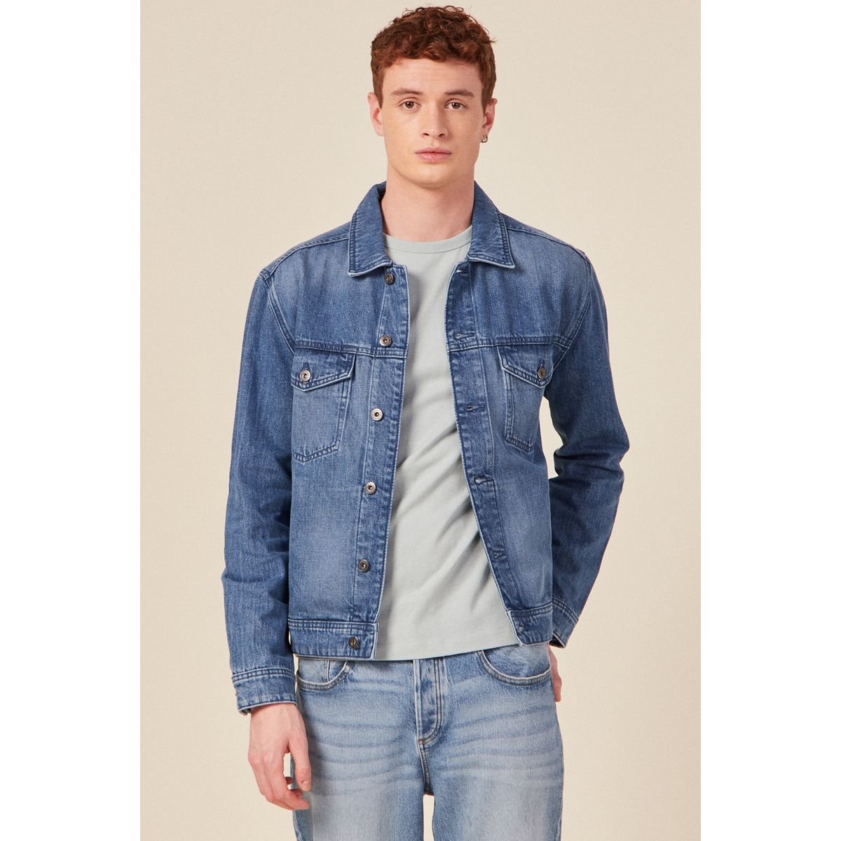 Veste cuir homme bonobo clearance