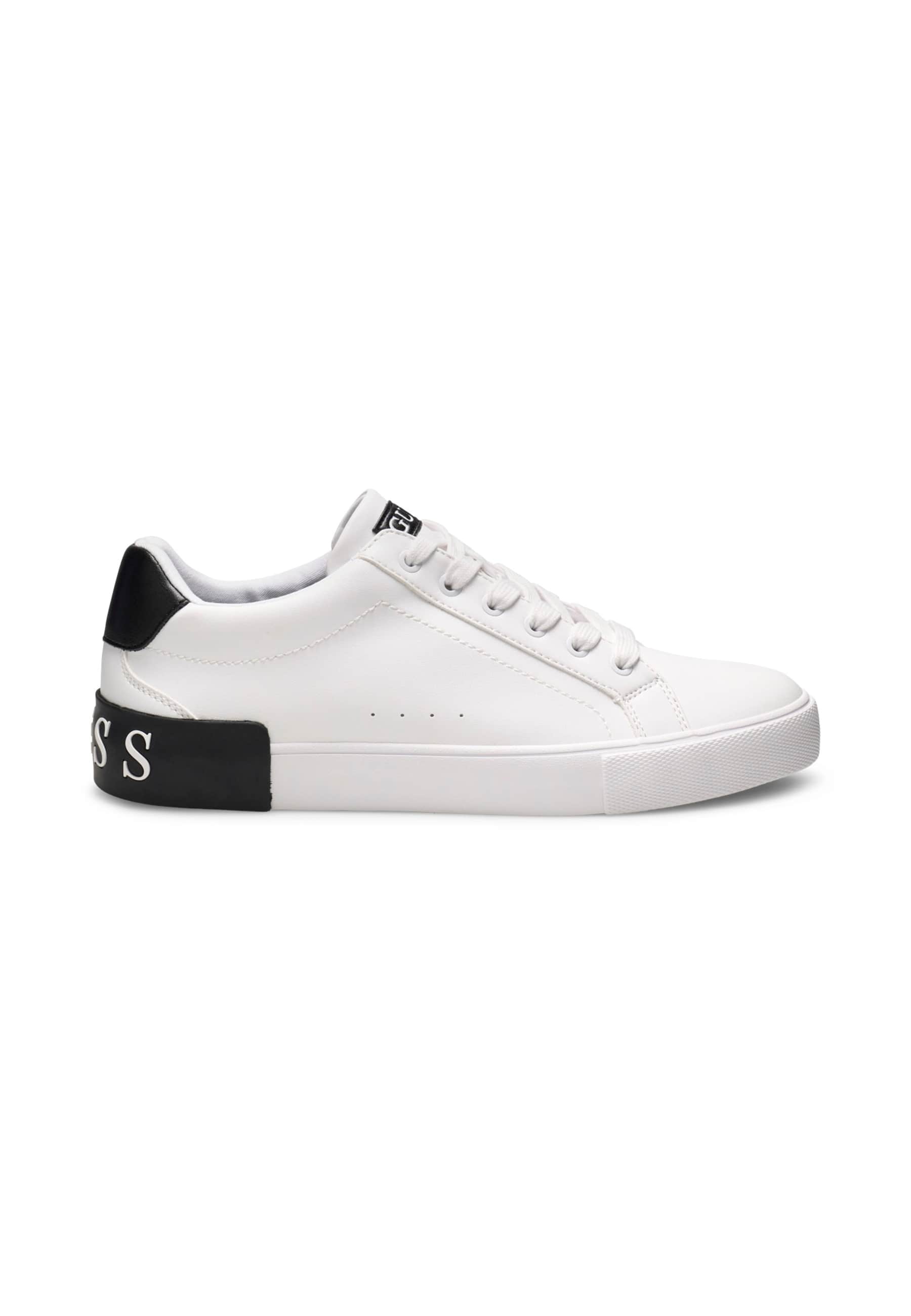 Baskets Pancho En Cuir Synthétique, GUESS