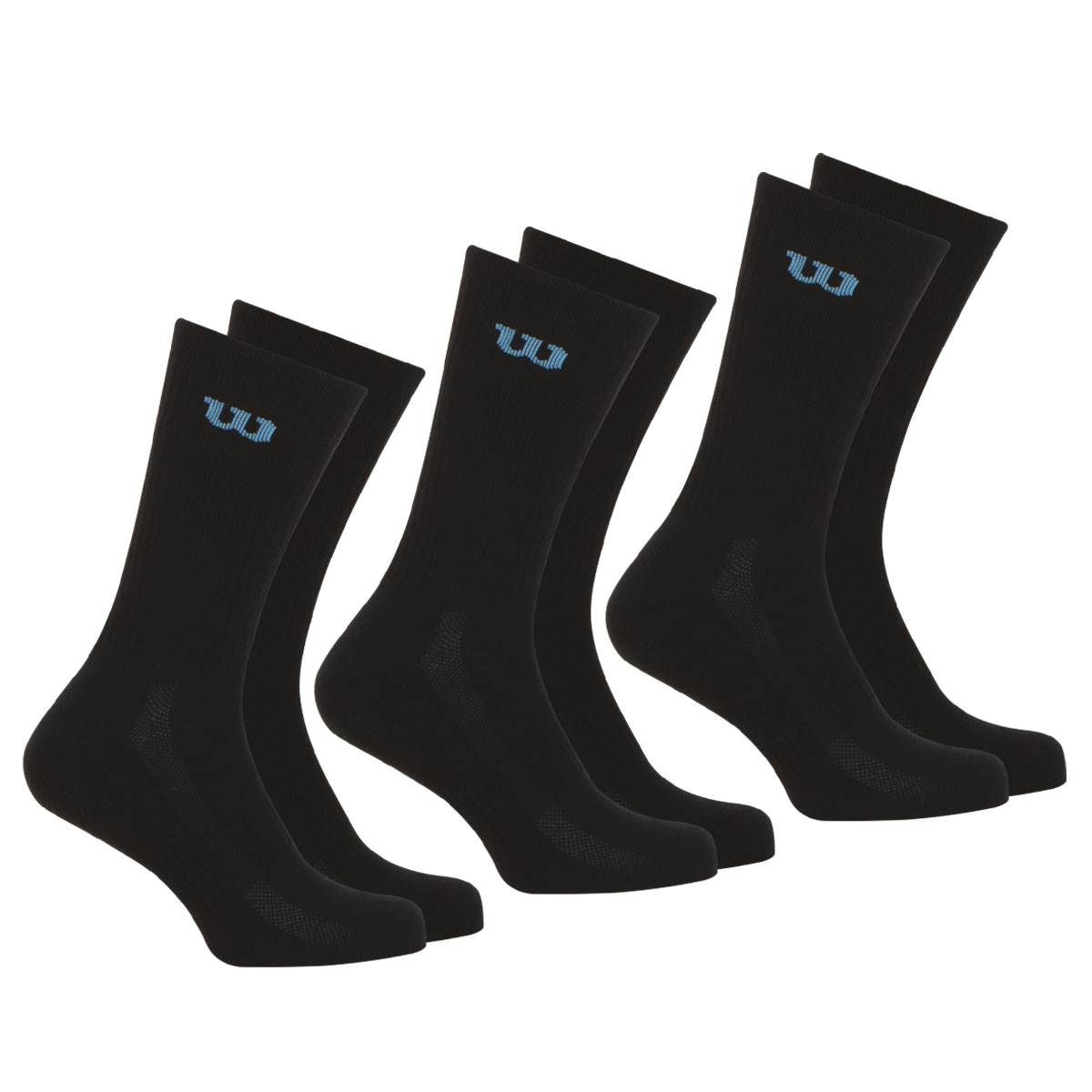 Chaussettes, lot de 3 paires, WILSON