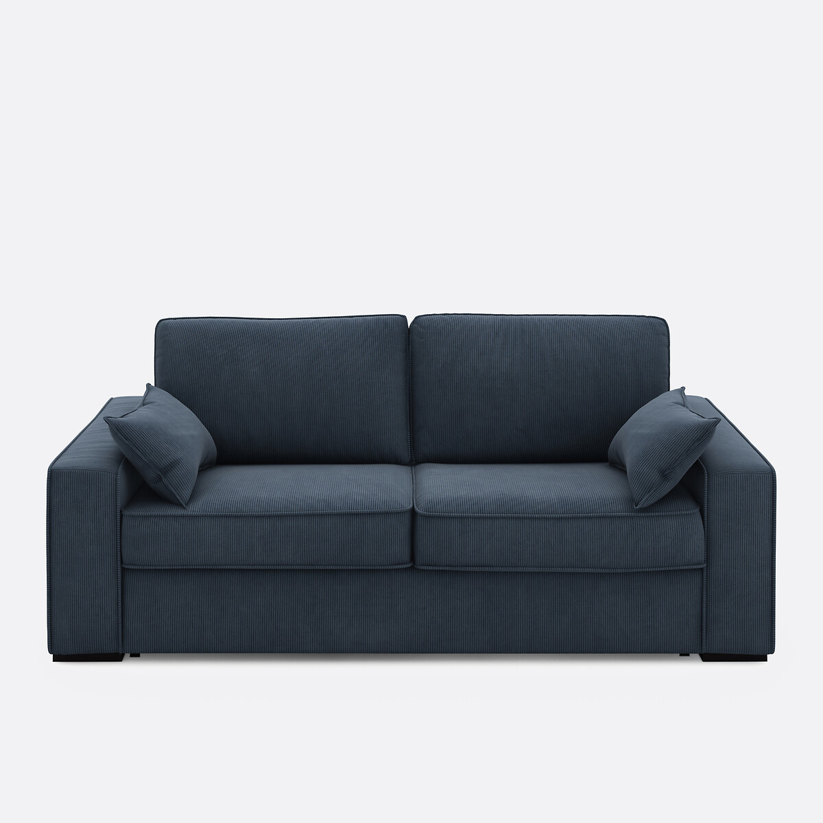 LA REDOUTE INTERIEURS Slaapbank van fijn ribfluweel, Bultex, Cecilia