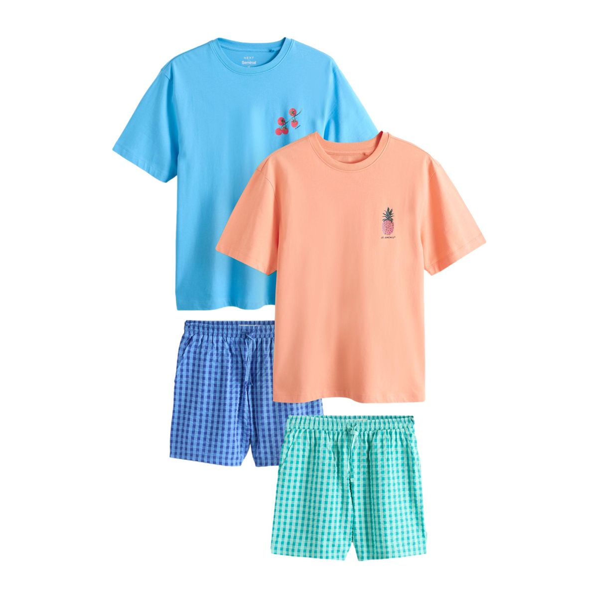 Pyjama à manches courtes seminal, lot de 2, NEXT
