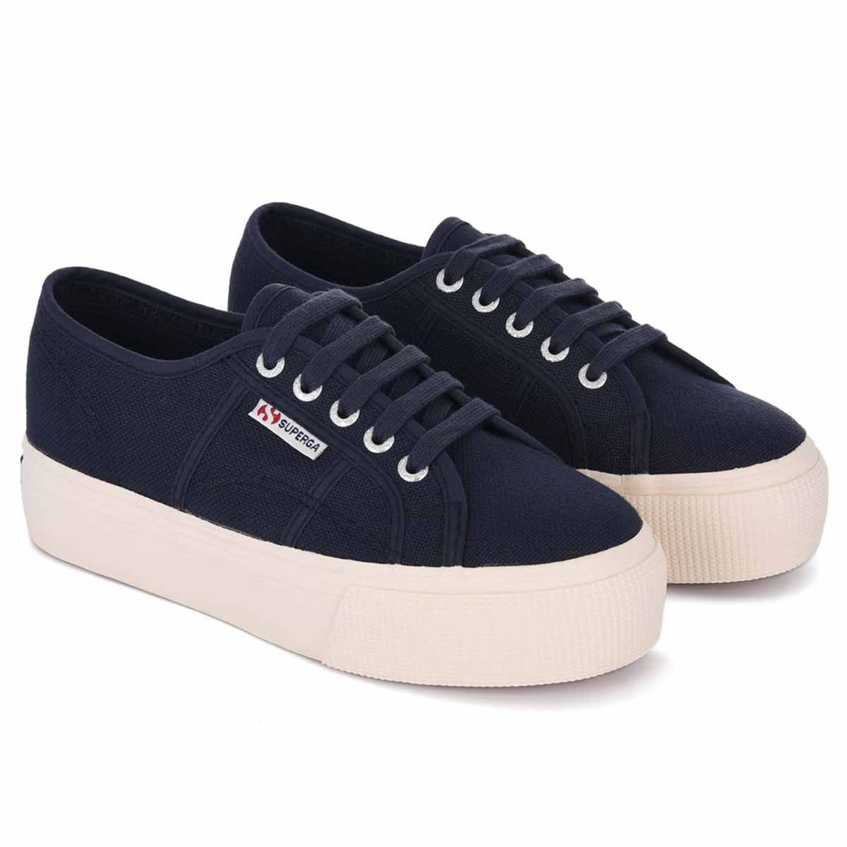 Baskets compens es en toile 2790 acotwlineaup Superga La Redoute