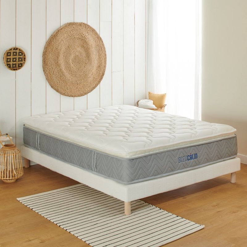 matelas a ressorts ensaches et mousse memoire de forme le signature premium