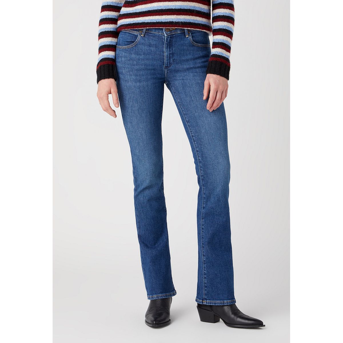 Jean salsa sales taille haute bootcut