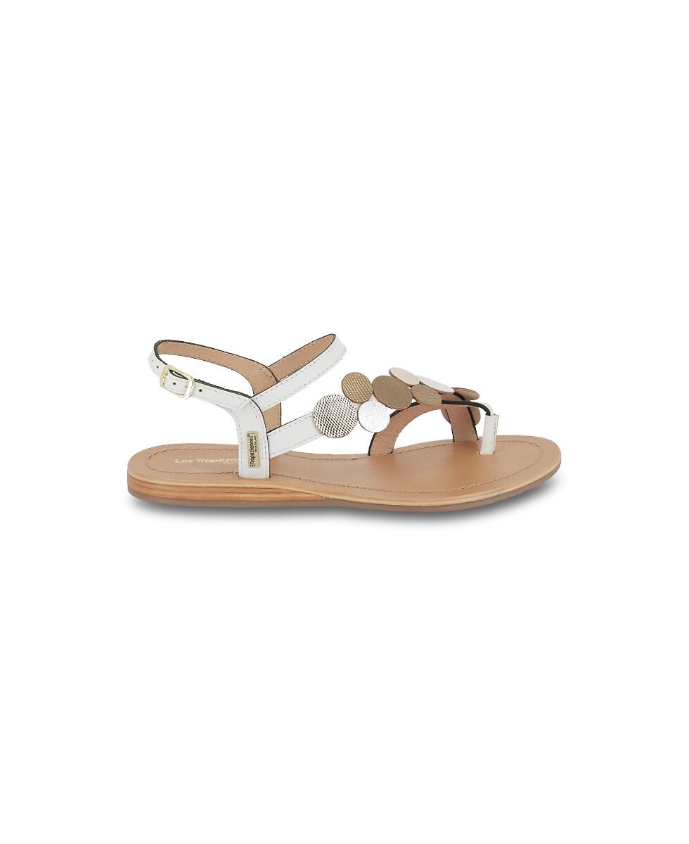 Sandales entre-doigt en cuir Holly