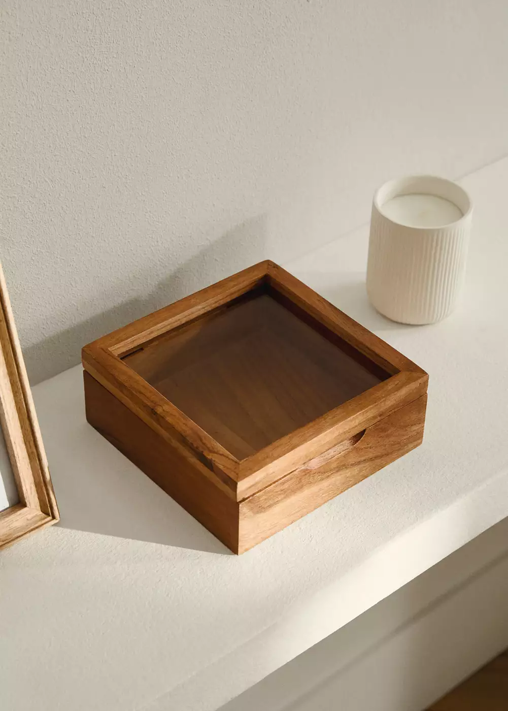 Coffret à bijoux en bois de taille moyenne, MANGO HOME