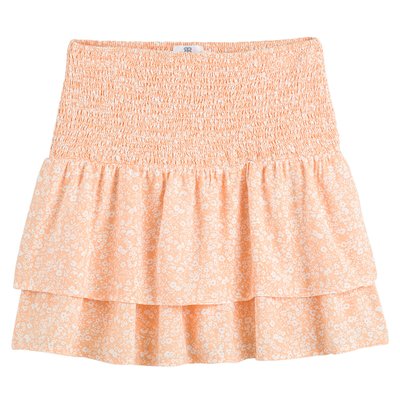 Smocked Ruffle Draping Skirt LA REDOUTE COLLECTIONS