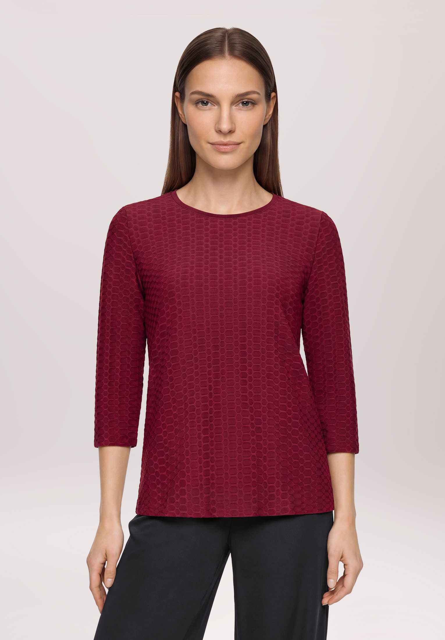 T-shirt basique à encolure ronde, BETTY BARCLAY