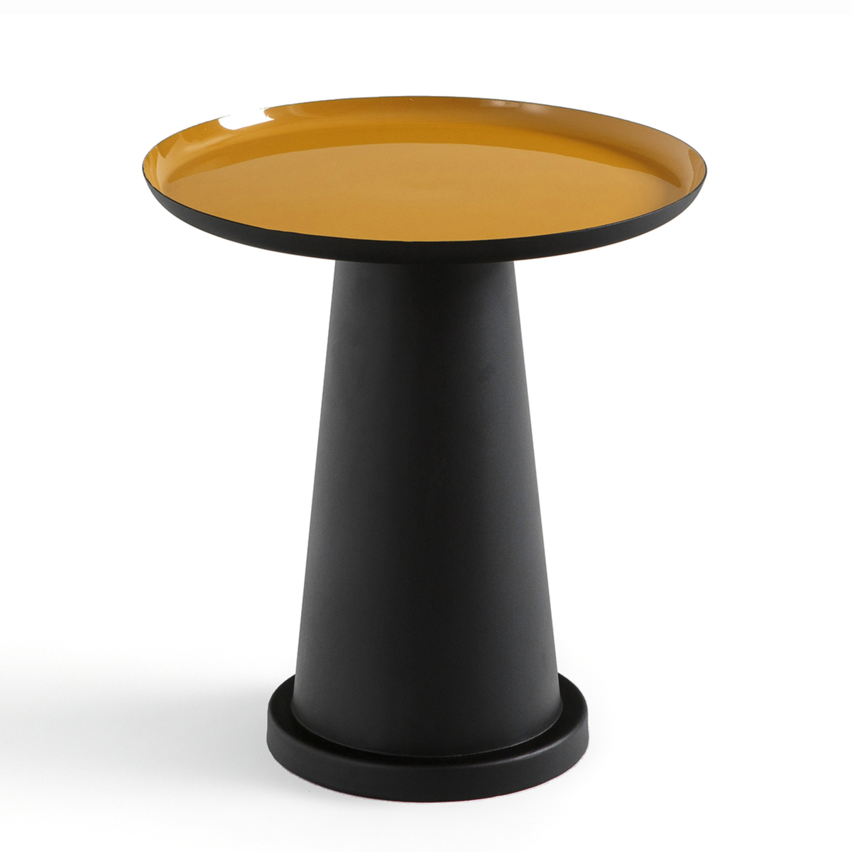 Product photograph of Hanzi Side Table In Metal from La Redoute UK