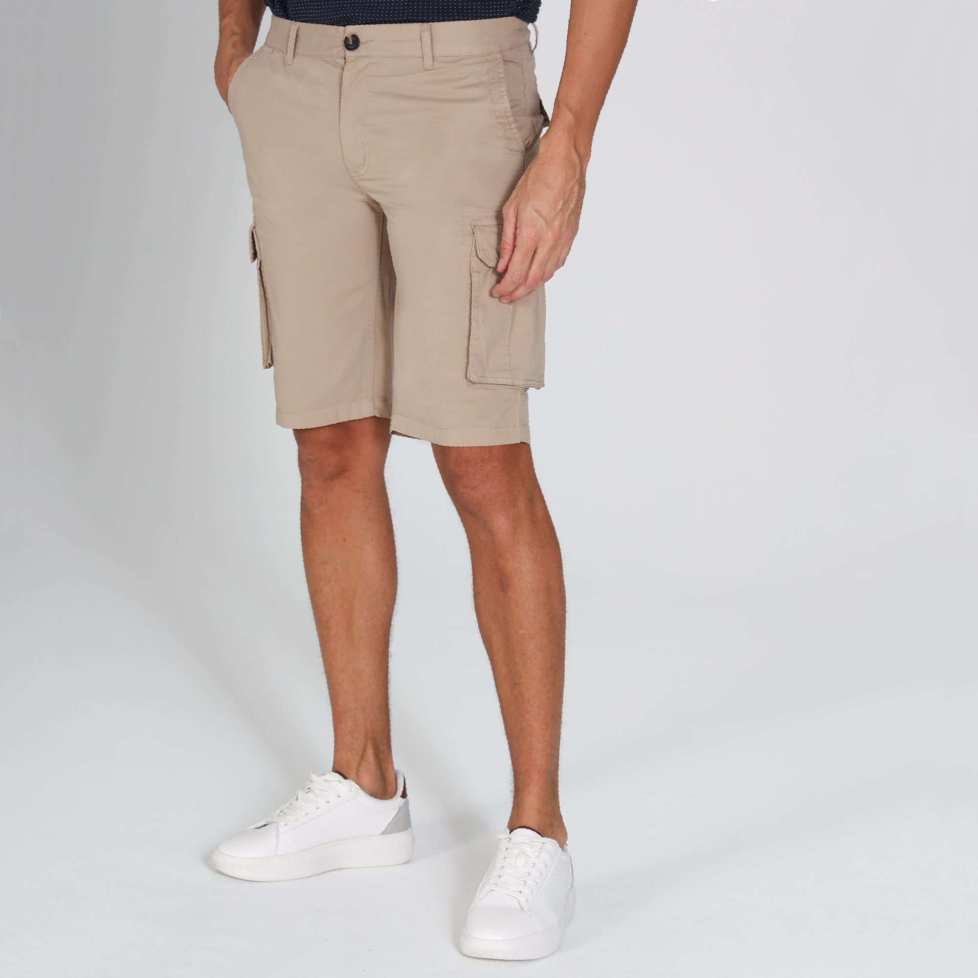Bermuda cargo coupe regular en coton MIRKO, GENTLEMAN FARMER