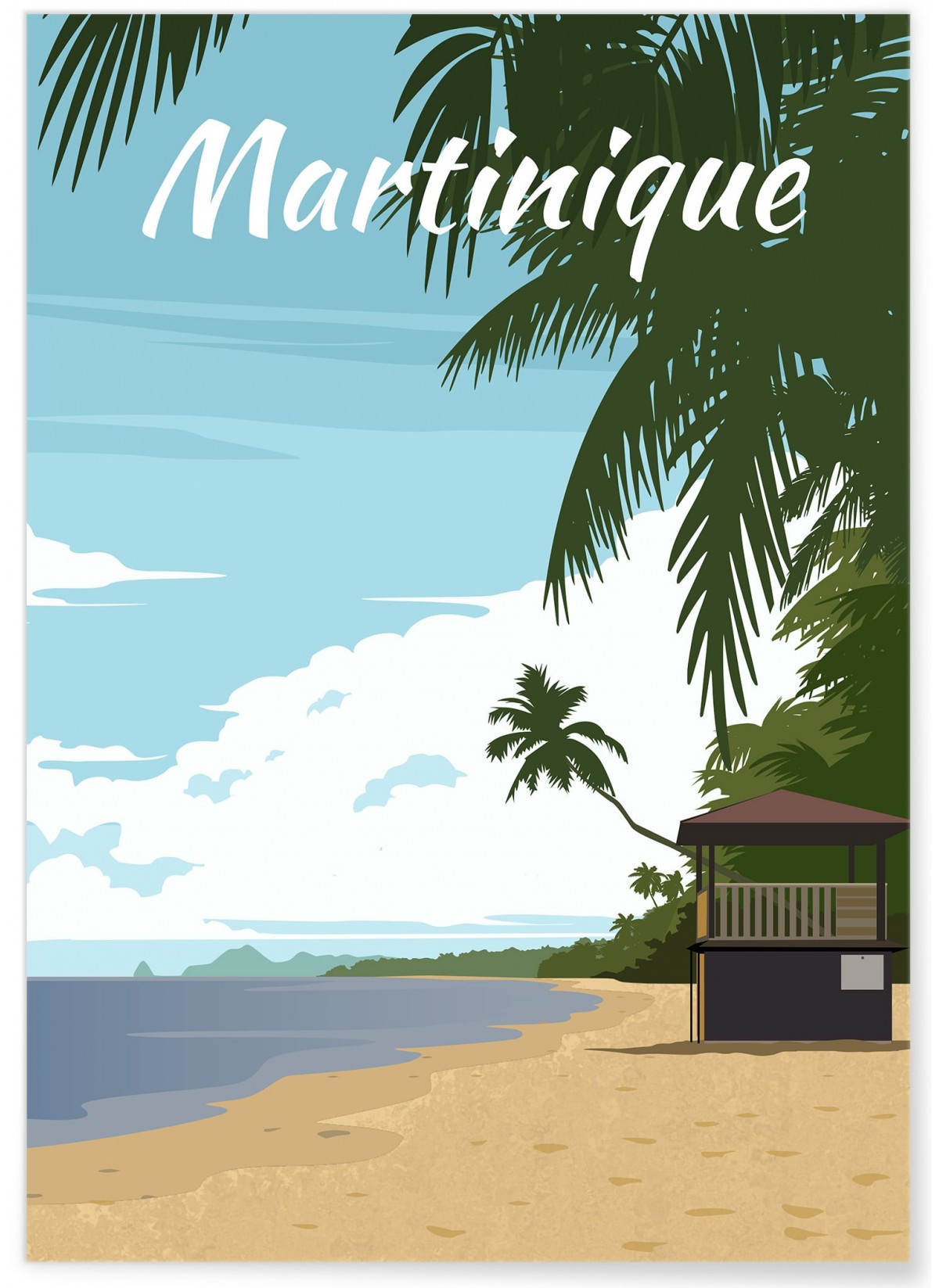 Affiche Martinique, L'AFFICHERIE