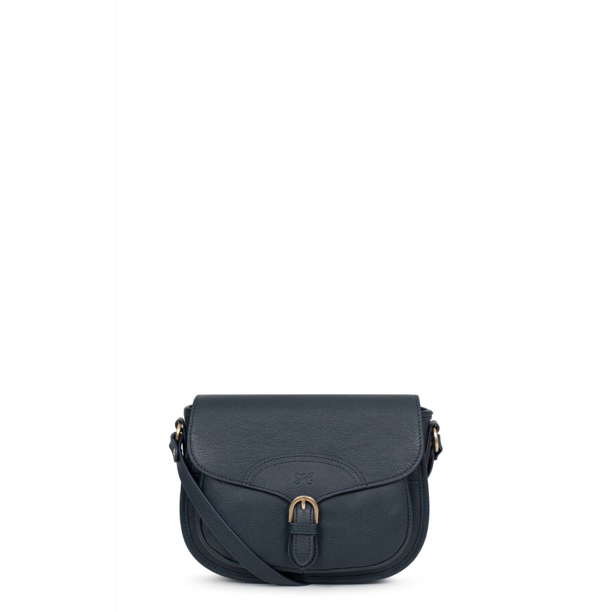 Sac cuir bleu outlet petrole