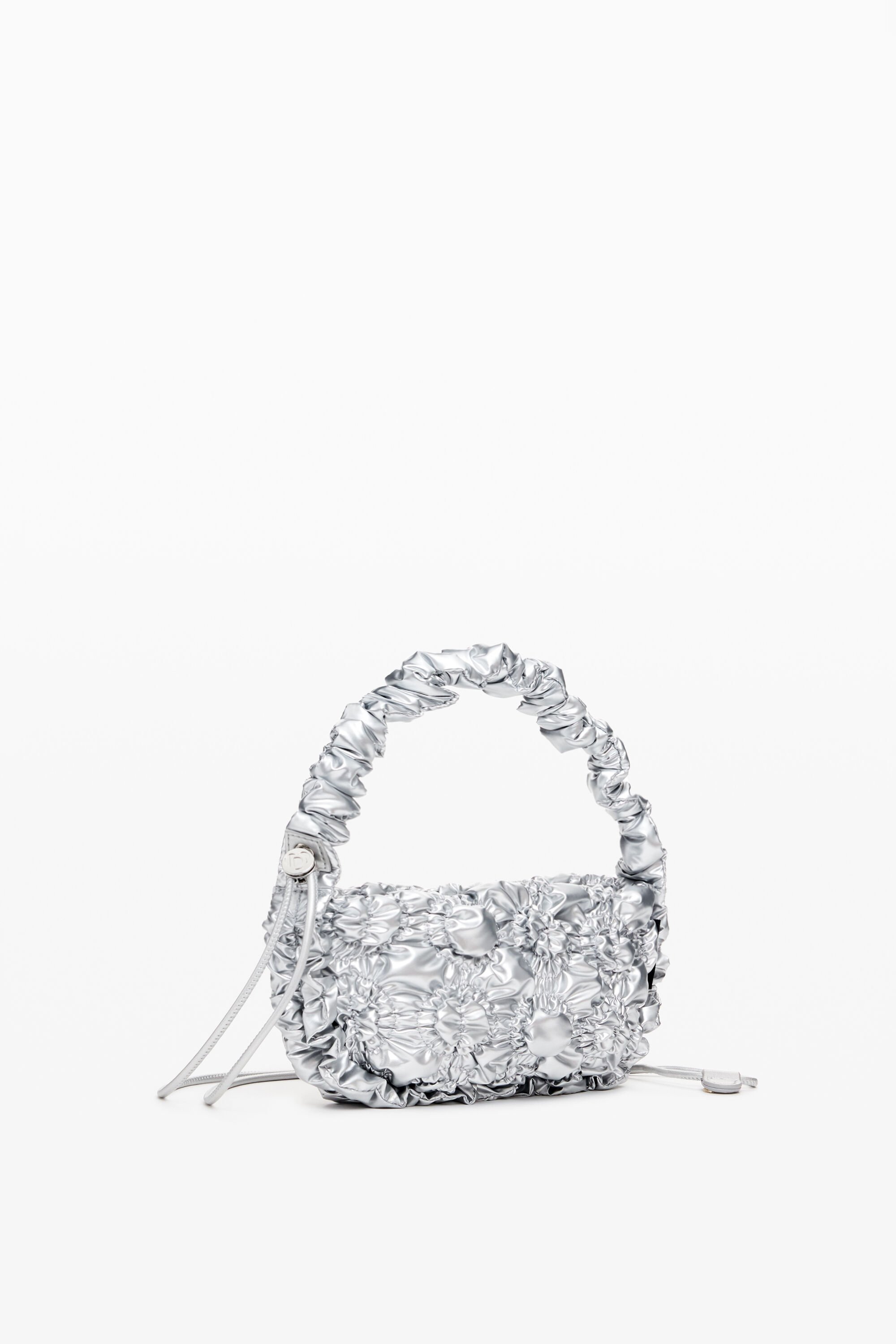 Sac a main a fermeture eclair en tissu flossy. Desigual La Redoute