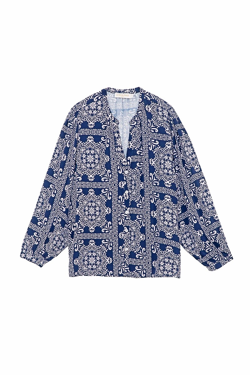 Caisy Printed Blouse, Loose Fit, LA PETITE ETOILE