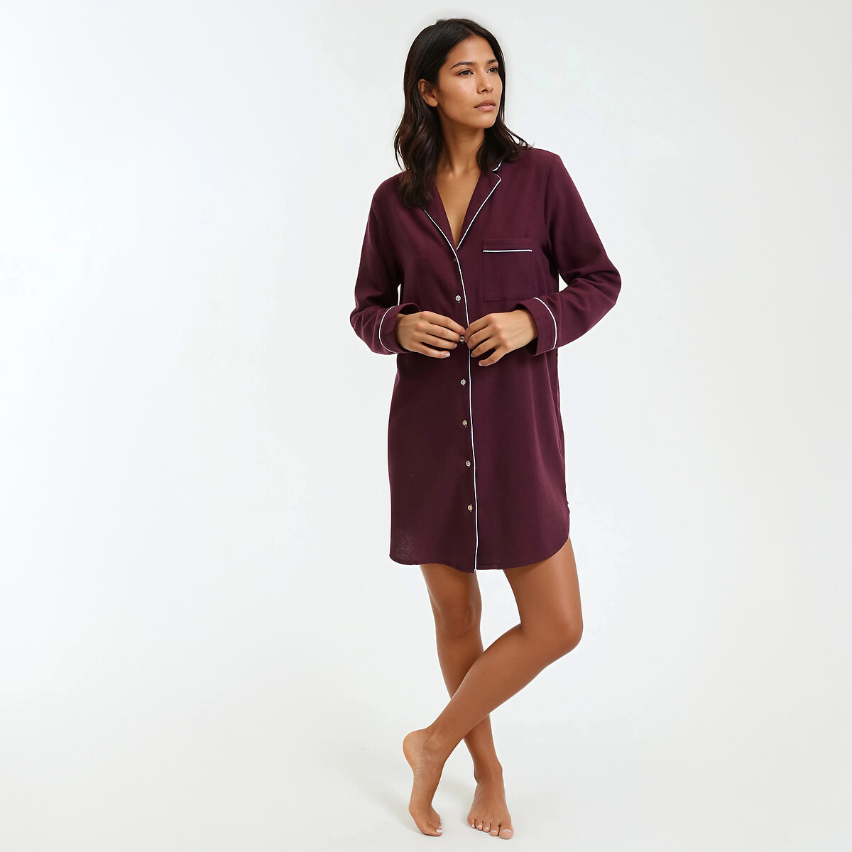 Robe Courte Tunique Sans Manches 42/44 - Viscose, Blanc, Neuf Sans étiquettes - Facile D'entretien