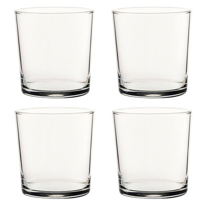 Set de 4 verres à eau en verre bistrot PASABAHCE