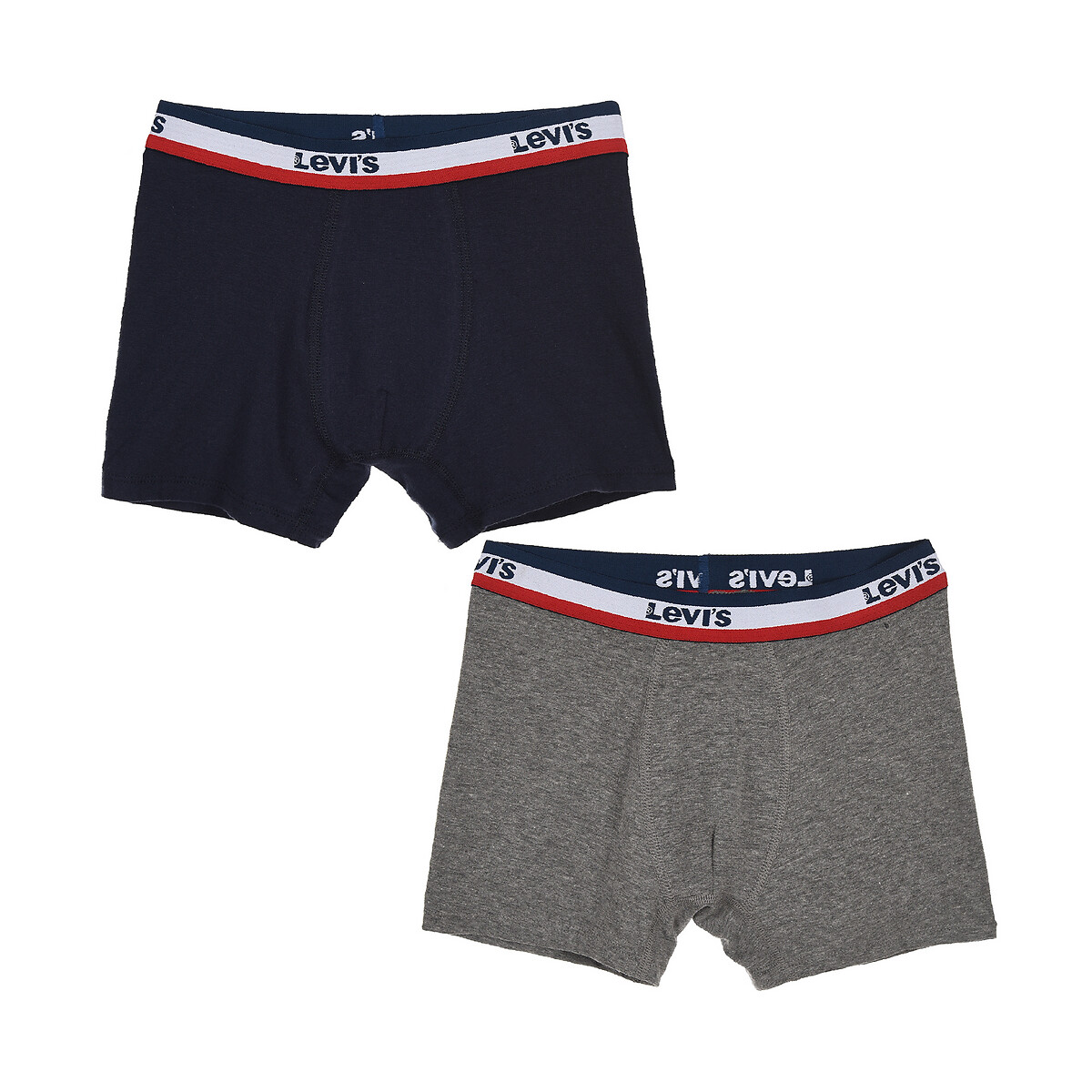 Pack of 2 Boxers in Cotton, 10-16 Years
