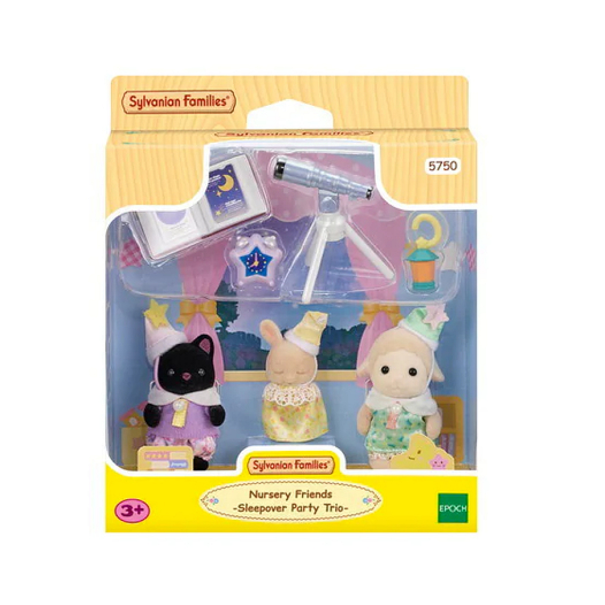 5750  Le trio des bebes pyjama party, SYLVANIAN FAMILIES