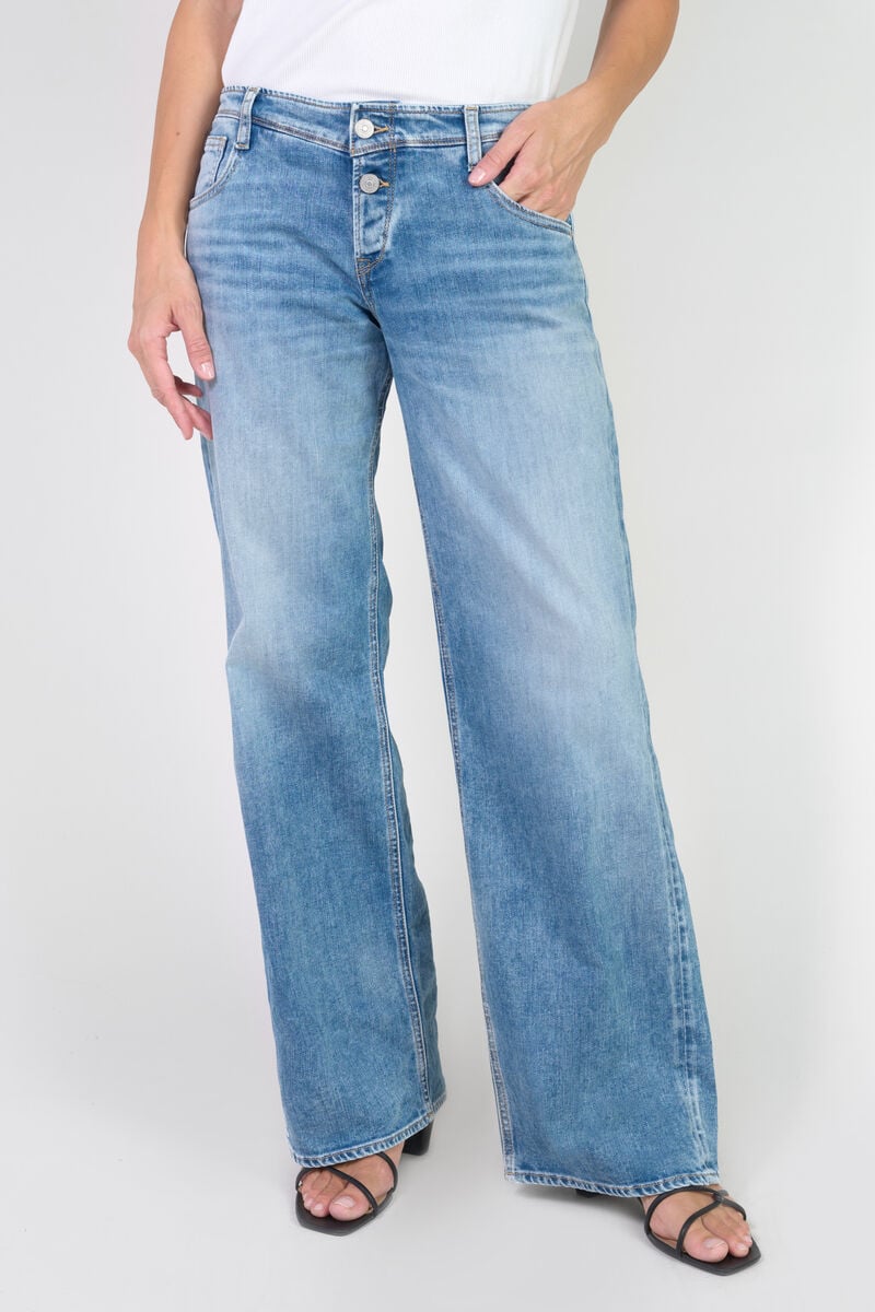 Jeans loose, large wide leg , longueur 34, LE TEMPS DES CERISES