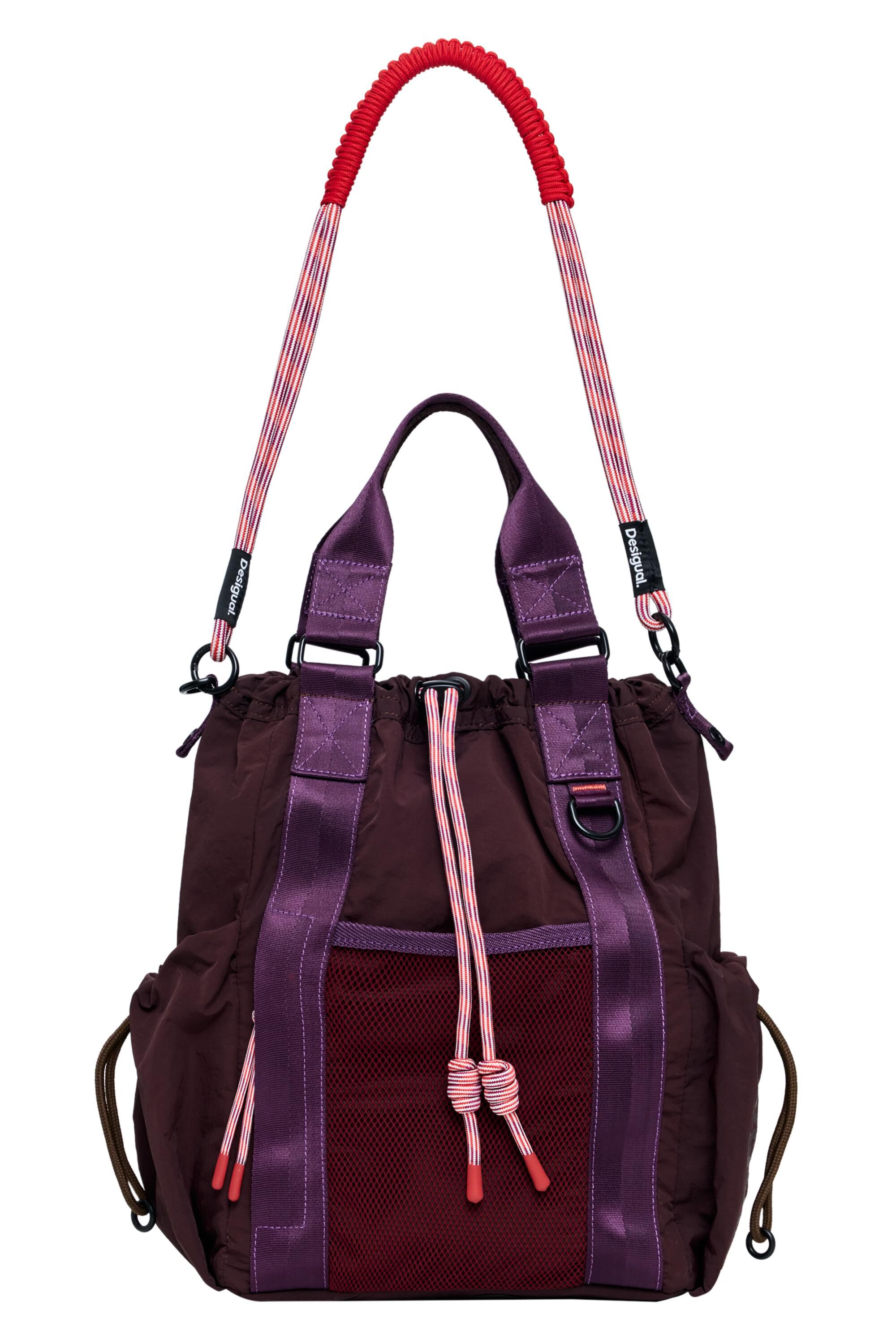 Sac à dos multipositions moyen en nylon, DESIGUAL