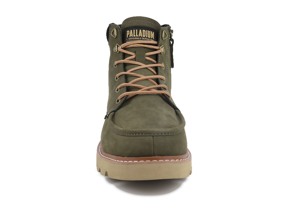 Palladium Botines de piel TROOPERLITES GRIT ZIP — photo 4