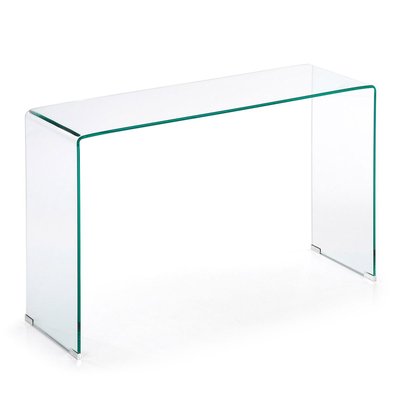 Meuble d'entrée console 125 x 78 cm verre Burano KAVE HOME