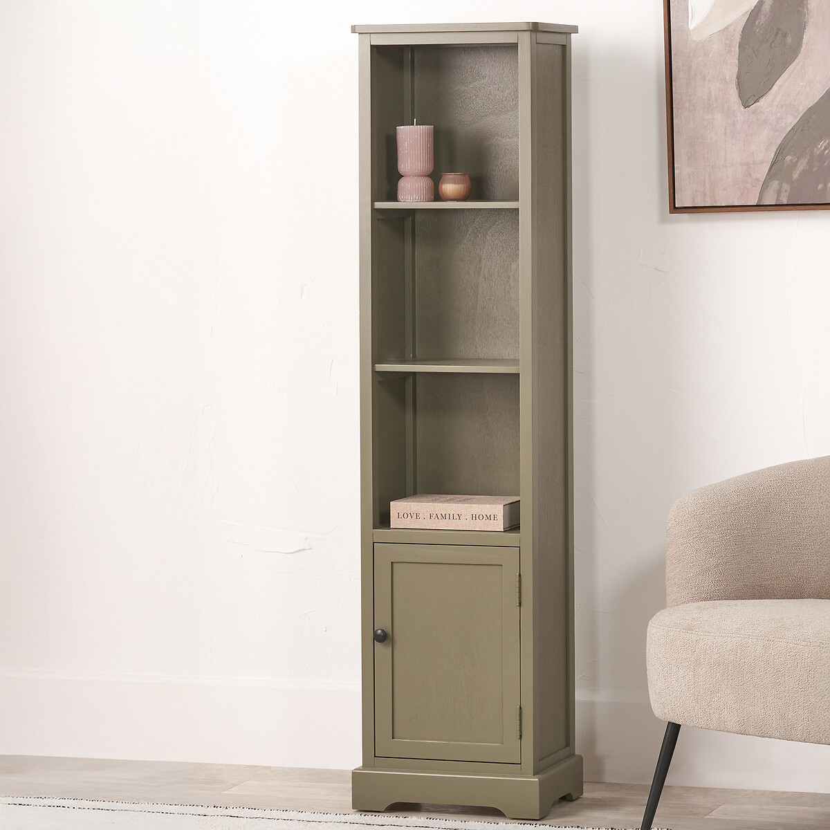 Cotsen Pine Wood Slim Display Unit, SO'HOME