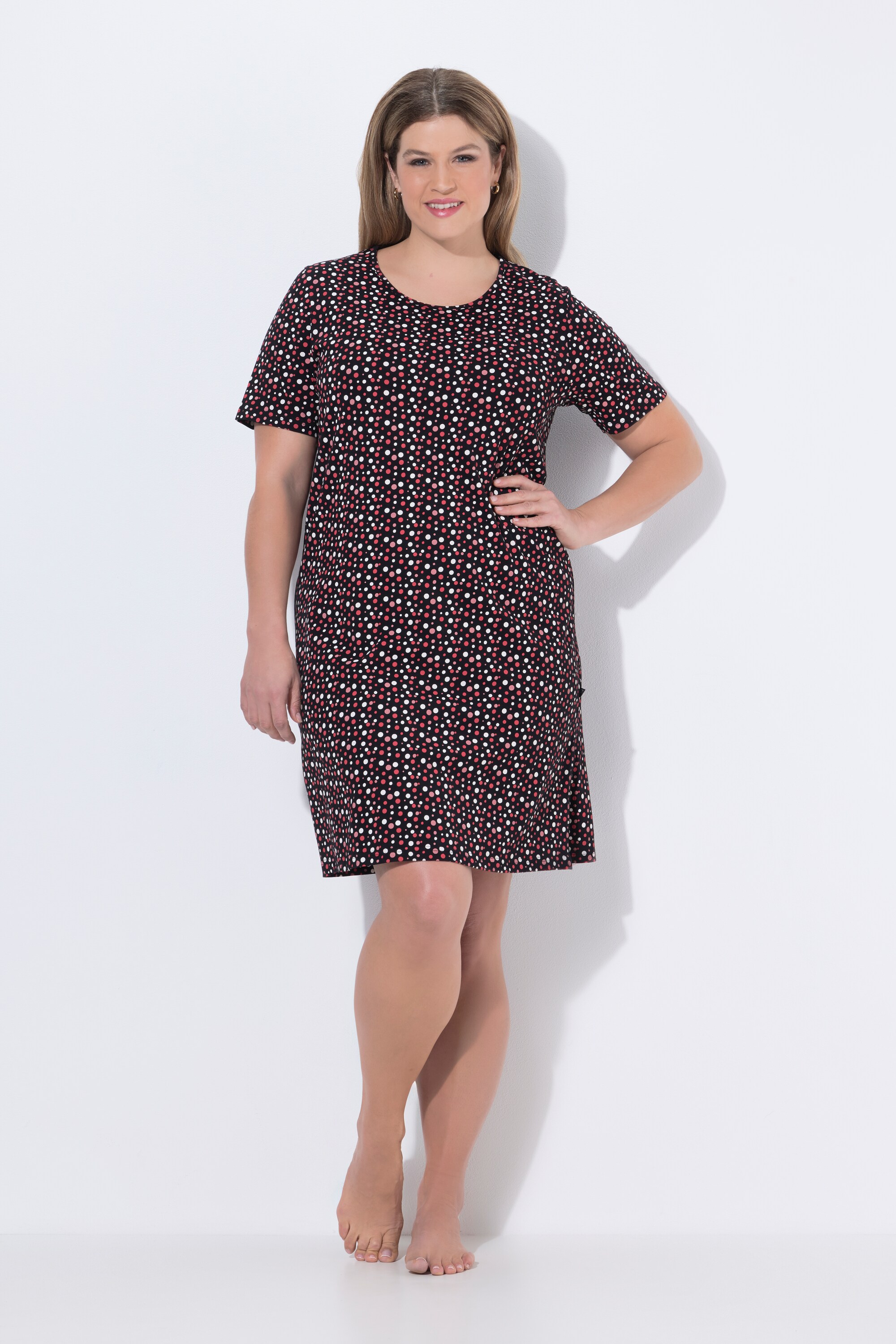 Chemise de nuit motif à pois, ULLA POPKEN