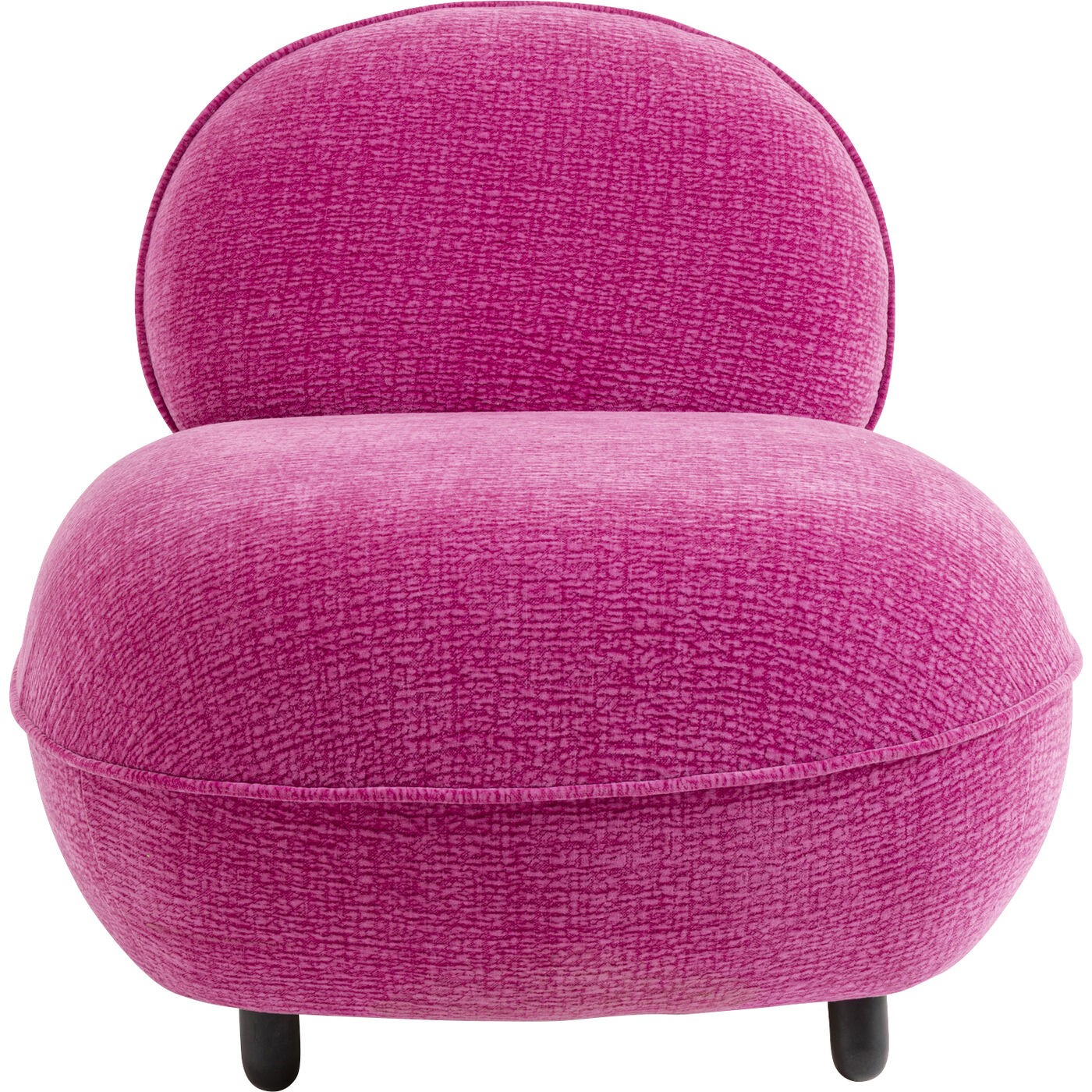 Fauteuil en polyester texturé, KUMO, KARE DESIGN