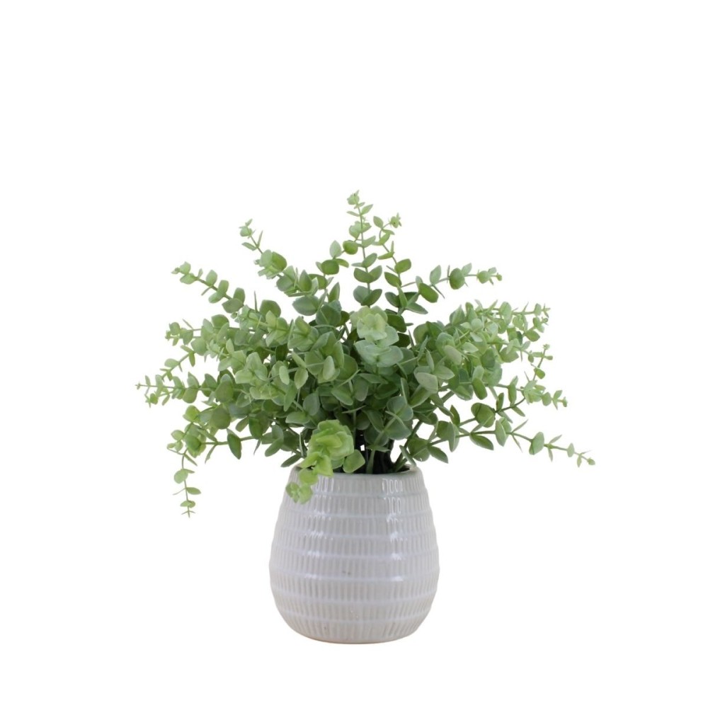Plante artificielle pot céramique 26cm, ORNAMI