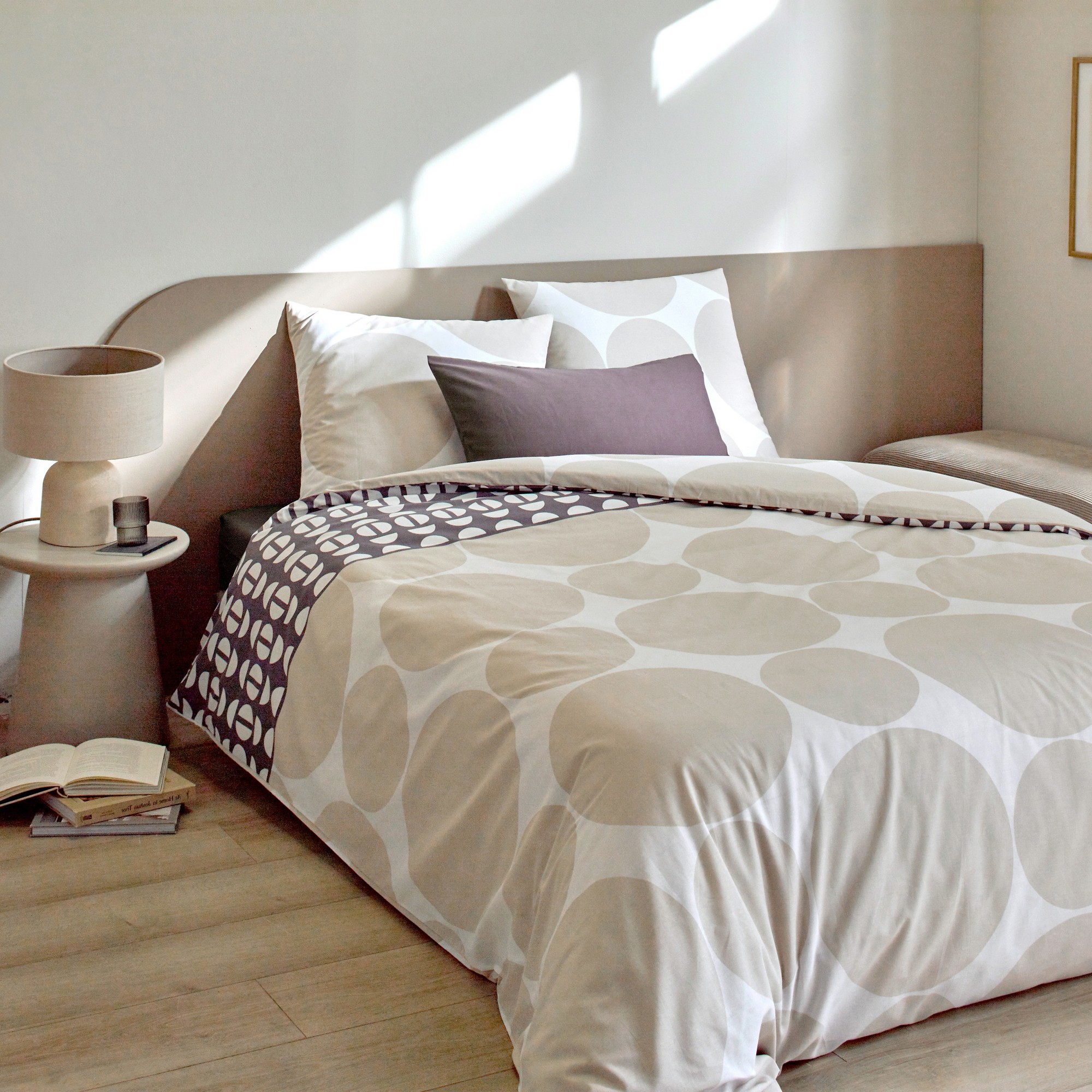 Parure de lit - Housse de couette avec taies, EDEN