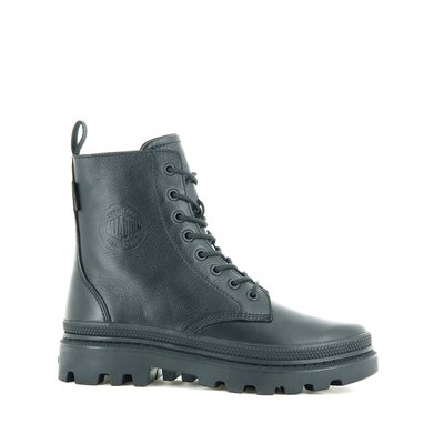 Pallatrooper Officer Ankle Boots in Leather PALLADIUM