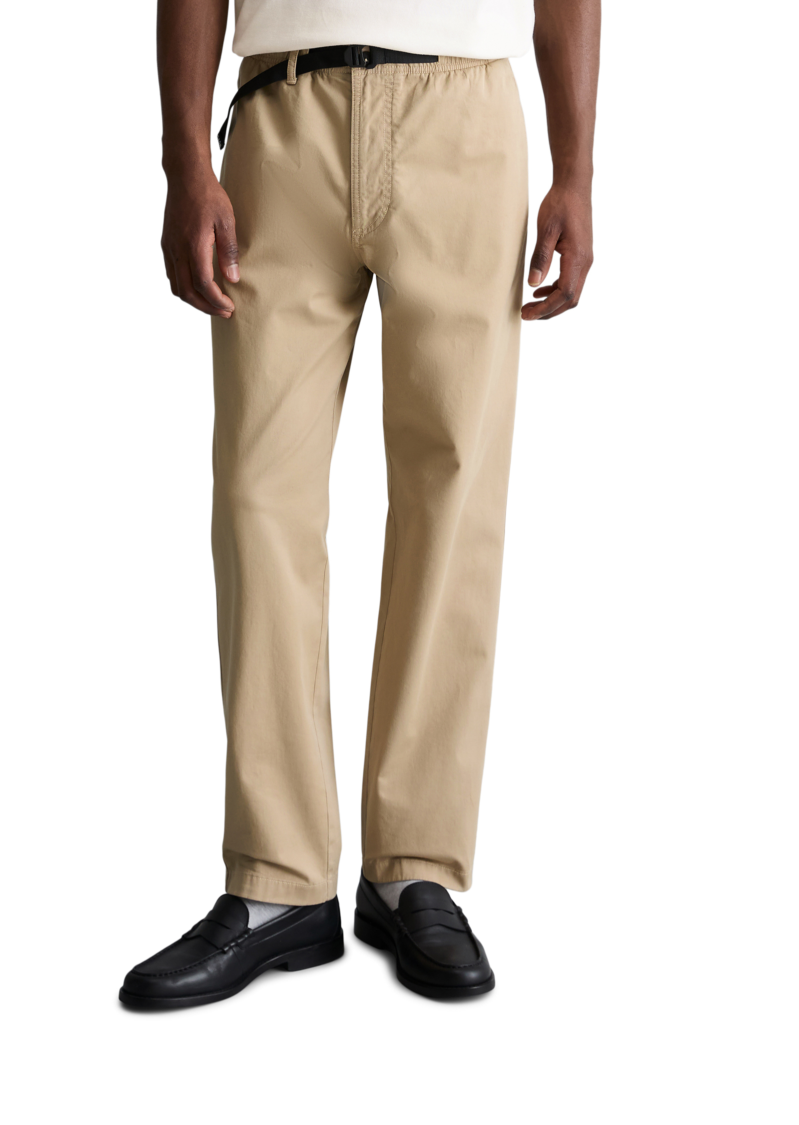 Chino modèle Sune relaxed avec ceinture intégrée, MARC O’POLO DENIM