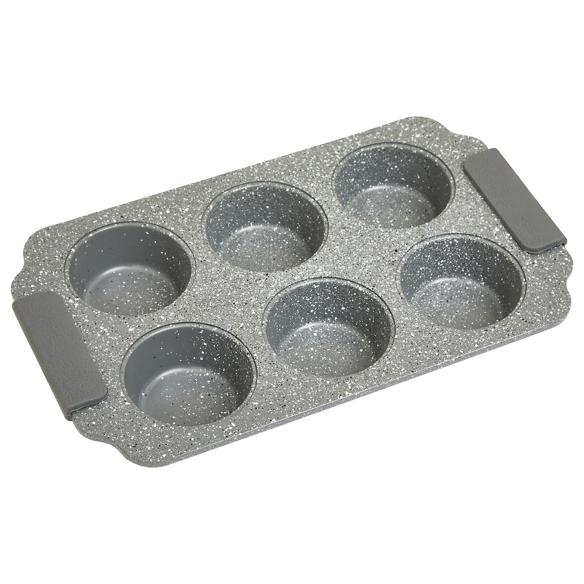 Non-Stick Marbled 6-Muffin Tray, SO'HOME