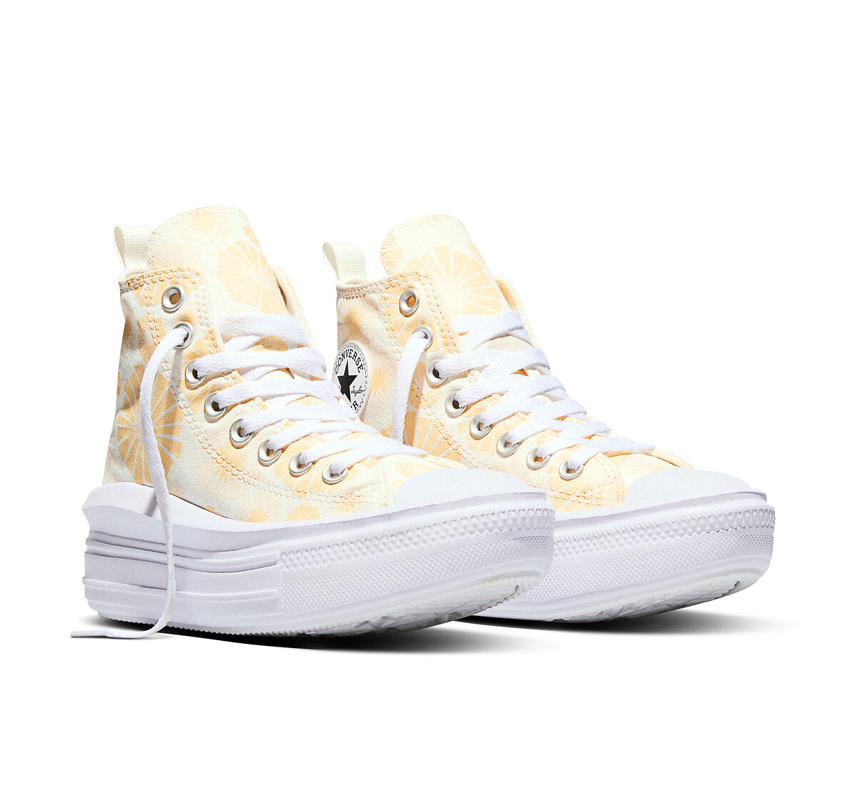 Kids Chuck Taylor All Star Move Sunny Side Up Trainers, CONVERSE