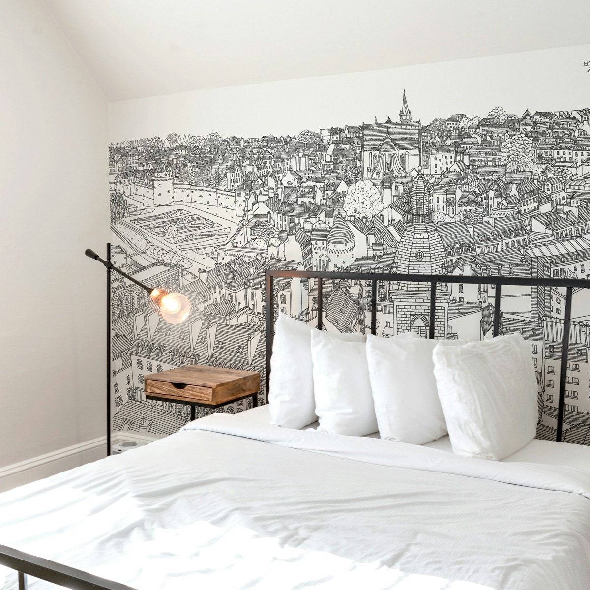 Papier peint panoramique Vannes, 375 x 250cm, ACTE DECO