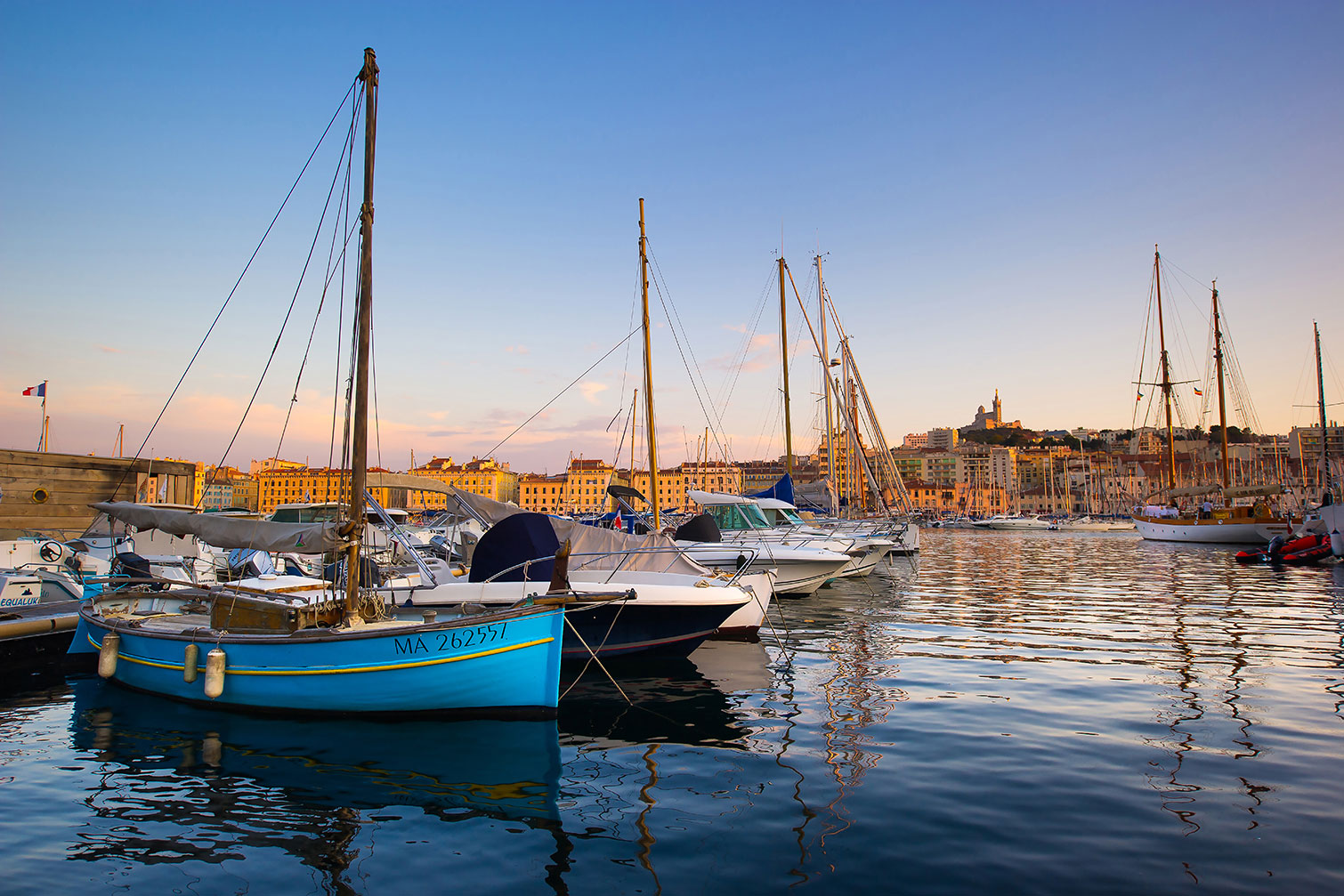 Tableau les pointus du vieux port, HEXOA