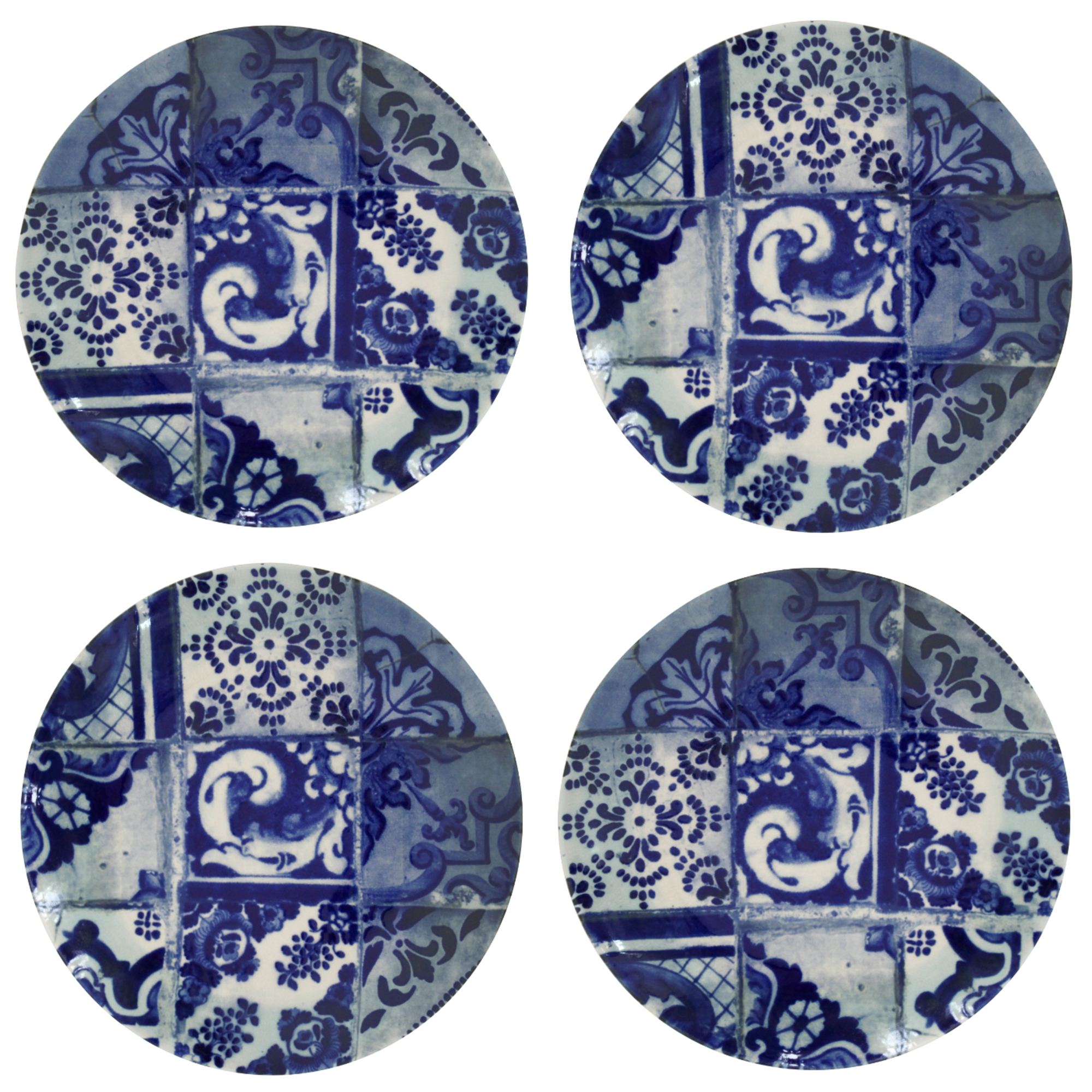 Set 4 Assiettes à dessert/salade 21 LISBOA, COSTA NOVA