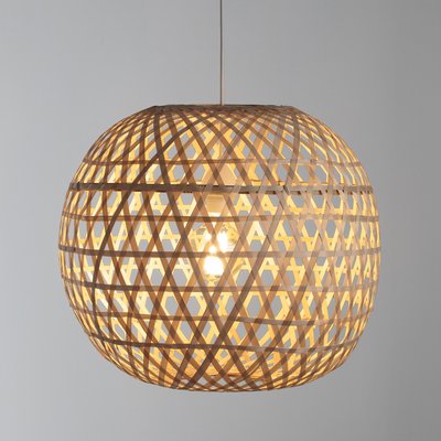 Bolvormige hanglamp in bamboe Ø51 cm, Cordo LA REDOUTE INTERIEURS