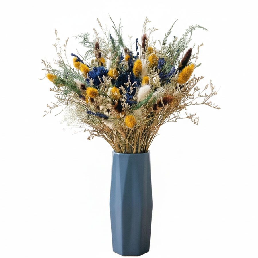 Bouquet de fleurs séchées Billy M, RECONCILIATION VEGETALE